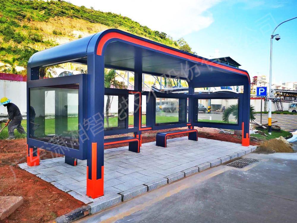 乌海现代公交候车亭