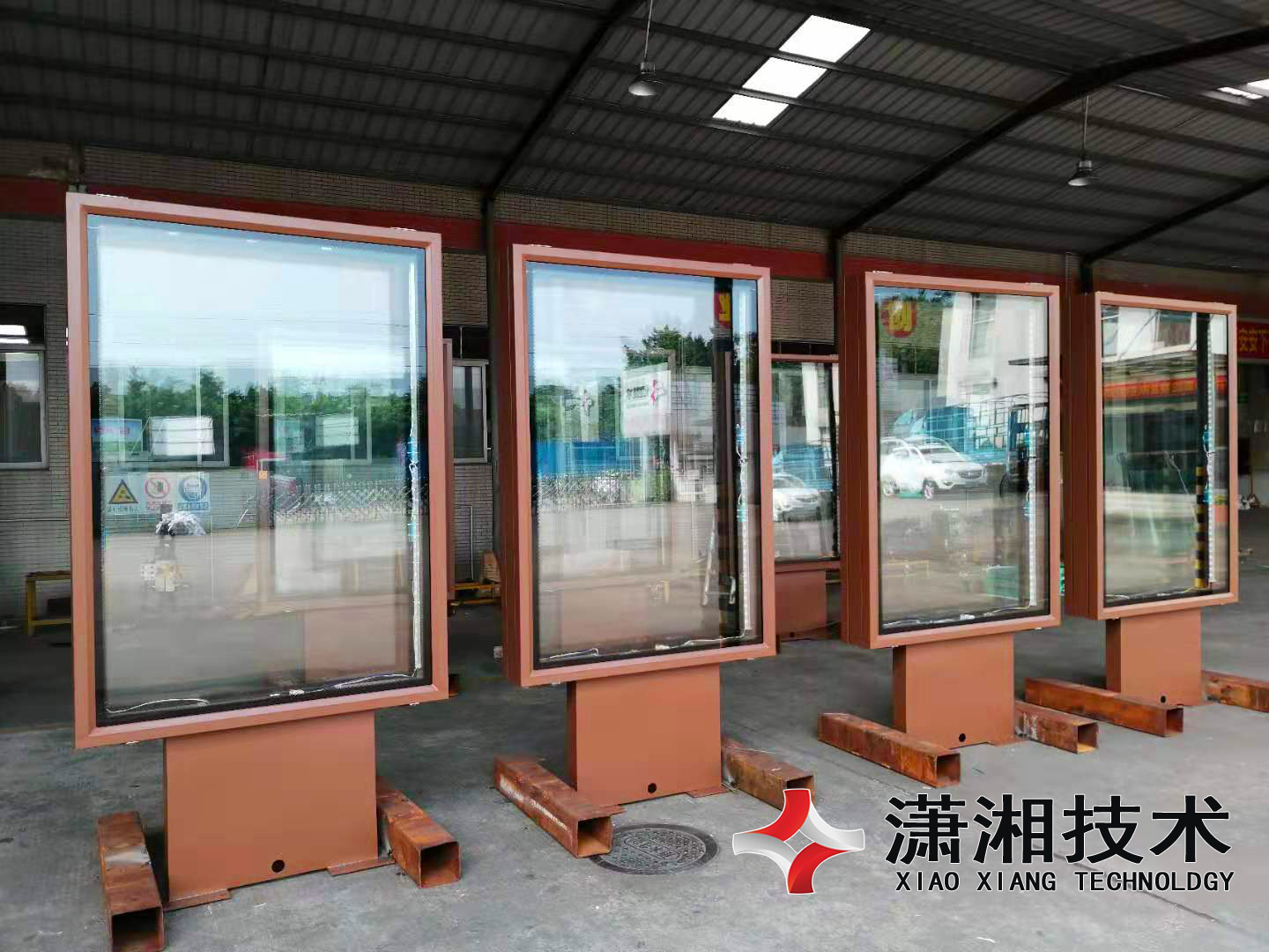 南海广告灯箱准备发货啦！